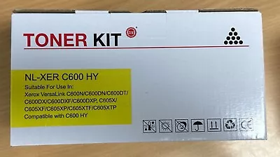 Xerox VersaLink C600 C605 Laser Printer COMPATIBLE TONER YELLOW 106R03898 • £19.99