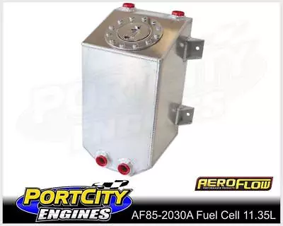 Aeroflow Alloy Fuel Cell 3 Gallon 11.35L With Cavity/Sump Fitted AF85-2030A • $471.95