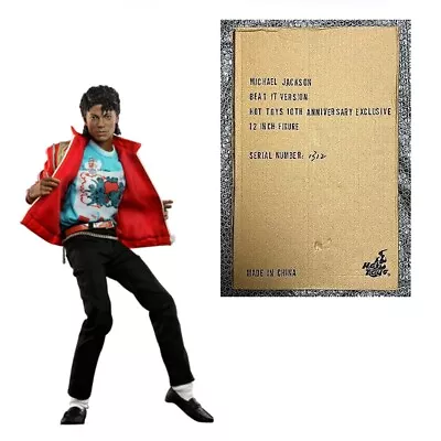 Hot Toys Michael Jackson 1/6 Scale Figure Beat It Edition Limited Unopened NEW • $427.99