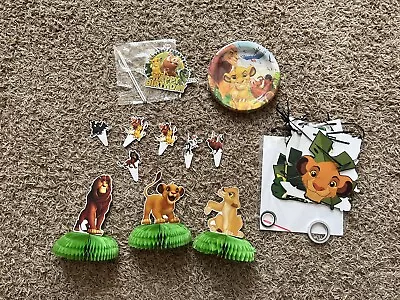 Lion King Party Decorations. Banner Table Decorations New Napkins & Cake Top • $4