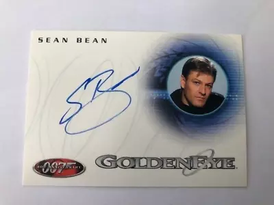 £30 • Buy James Bond 40th Anniversary Exp. Set Autograph A26 Sean Bean
