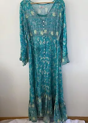 Armhem Dress  Aphrodite MAXI Jade Stunning Dress Great Condition Size 16 • $110