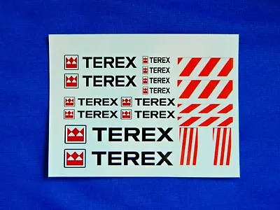 1:50 Scale Terex Clear Inkjet Waterslide Decals Heavy Haulage Tekno * Code 3 * • £7.95