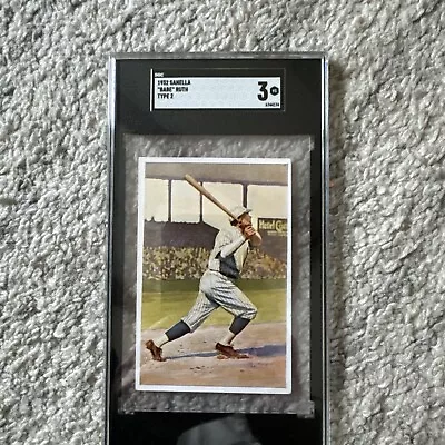 1932 Sanella Babe Ruth Type 2 SGC 3  • $929.99