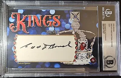 2023 Ha Kings National Edition Edd Roush Cut Autograph Cincinnati Reds Hof /17 • $22.49