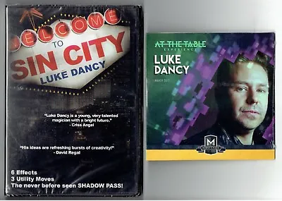 £12.10 • Buy Welcome To Sin City & At The Table Lecture By Luke Dancy - 2 New Magic DVDs