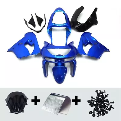 Gloss Blue Bike Fairing For Kawasaki Ninja ZX9R 1998 1999 ZX-9R 98 99 Bodywork • $389.95