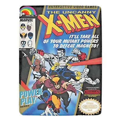 Vintage Style Retro The Uncanny X-Men NES Box Ultra-Soft Micro Fleece Blanket • $39.99