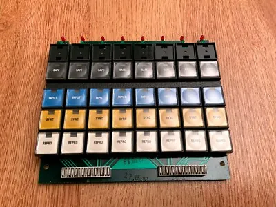 Studer A820 A827  Channel Control Keyboard 8ch  1.820.708.00  New • $300