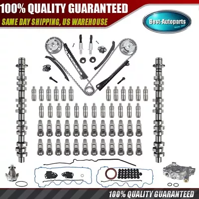 Camshafts Lifters Rocker Arms Timing Chain For 5.4 L Triton 3V Ford F150 Lincoln • $449.99