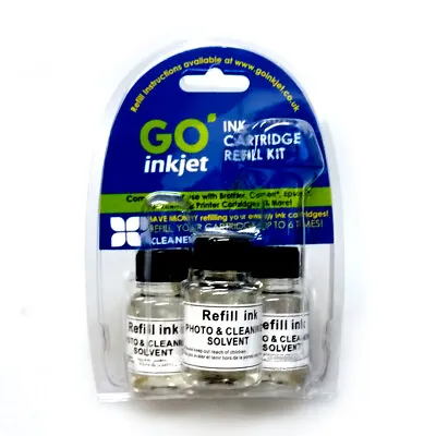 Printer Head Cleaner Kit Unblock Inkjet Print Heads - 120ml Inkjet Cleaner • £12.95