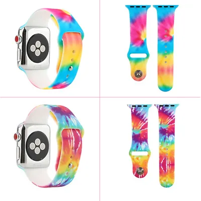 $14.99 • Buy 41mm/45mm Silicone Apple Watch Band Strap IWatch Series 7 SE 6 5 4 3 2  40/44mm 