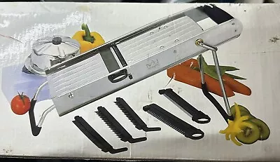 MIU France Mandoline Slicer Commercial Duty Professional Stainless Steel W/Box • $79