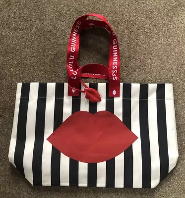 NEW - Waitrose & John Lewis Lulu Guinness Super Fun Reusable Beach Tote Bag • £16