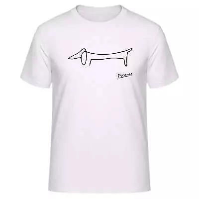 Pablo Picasso Dachshund (Lump) Artwork T-Shirt • $28