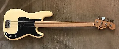 Fender Precision Bass Fretless Vintage 1976 Near Mint • $6000