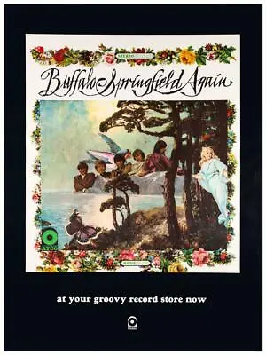 $16.94 • Buy Buffalo Springfield - LARGE POSTER - Neil Young Stephen Stills Album Promo 18X24
