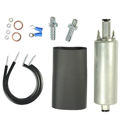 New Universal High Flow & Pressure External Inline 255LPH Fuel Pump GSL392 • $31.99