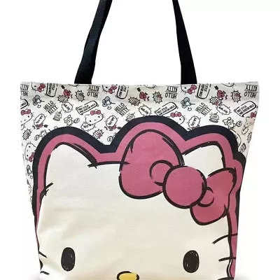 Hello Kitty Shoulder Bag Shopping Large Capacity Tote Bag Cartoon Handbag Gift ~ • $18.33