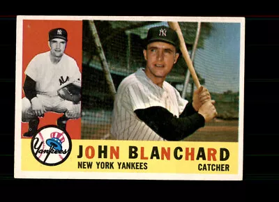 1960 Topps #283 John Blanchard EX • $6.60