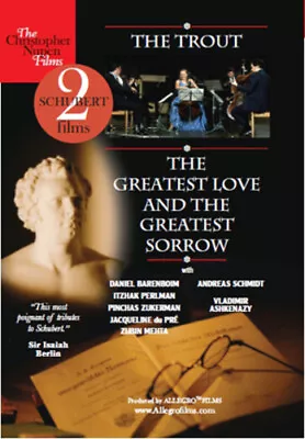 Schubert: The Trout/The Greatest Love And The Greatest Sorrow DVD (2012) • £25.51