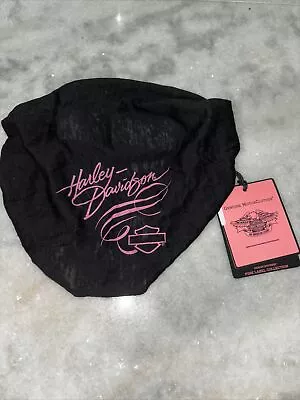 HARLEY DAVIDSON NWT Headwrap  PL BURNOUT BLK • $15