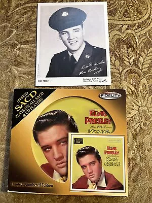 King Creole Super Audio Fidelity By Elvis Presley Cd Sacd Limited + Postcard OOP • $49.99