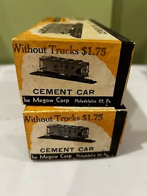 MEGOW Cement Car HO-1 - Lot Of 2 Boxes  • $25