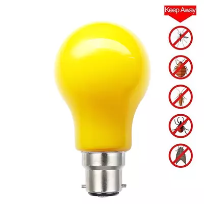 Electrical Products B22 Bayonet Cap 8W Yellow Anti Insect LED Globe - ELE-LED... • $9.19