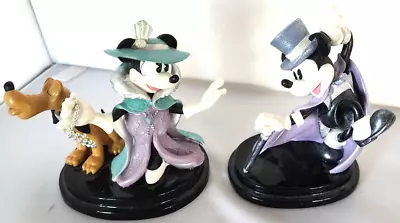 Mickey Minnie Mouse Disney Enesco Figurine You're Tops Here's Looking At You Kid • $60