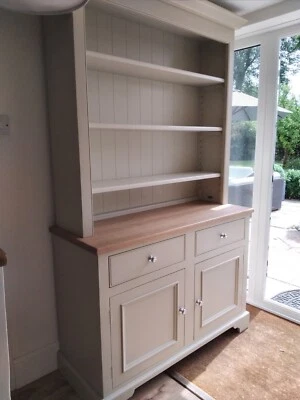 £1995 • Buy New! RRP £3367 NEPTUNE CHICHESTER 4FT OAK KITCHEN WELSH DRESSER Cupboard
