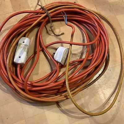 £6 • Buy Replacement Flymo Lawnmower Lead, 21m, 69ft Approx, Spares Or Repairs Shows 240v