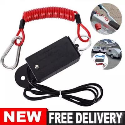 Trailer Brake Controller Switch Emergency Breakaway Cable For Caravan RV • $27.85