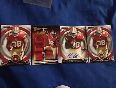 4 Card Set Of 2013 Rookie Auto Material base Marcus Lattimore • $10