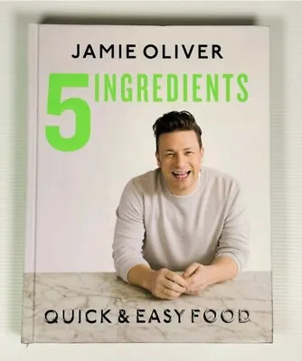 $22 • Buy 5 Ingredients - Quick & Easy Food By Jamie OLIVER As New 