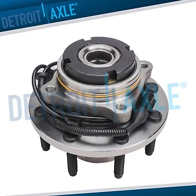 4WD Front Wheel Bearing Hub For 2003 2004 Ford F-250 F-350 SRW FINE Thread ABS • $87.56