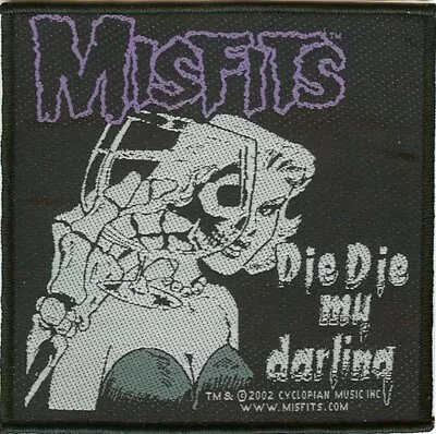 Misfits - Die Die My Darling Patch 10cm X 10cm • £3.49