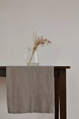 Natural Linen Table Runner For Every Occasion • $52.95