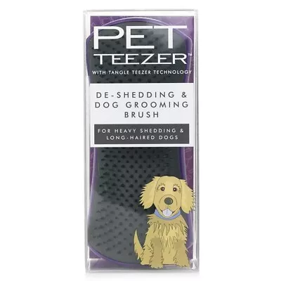 NEW Tangle Teezer Pet Teezer De-Shedding & Dog Grooming Brush (For Heavy 1pcs • $26.90