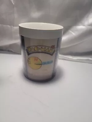 80s Bally Midway VTG Pac Man Thermo Serv Coffee Mug Hollographic Nostalgia Atari • $8