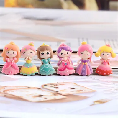 20 Mix Pretty Girls Embellishments Matte Resin Princesses DIY Art Decors 2-3cm • £5.11
