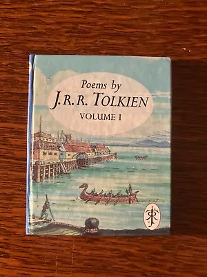 Poems Vol 1 Only By J.R.R. Tolkien Hobbit Lord Of The Rings First Ed  1993 Mini • £12