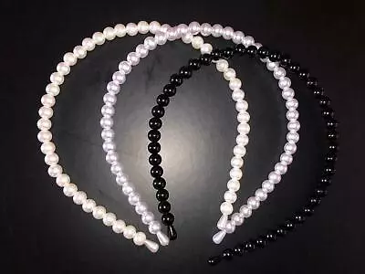 £2.59 • Buy Big Pearl Headband  Beautiful Womens Girls Alice Hair  Bands Hair Accessories - 