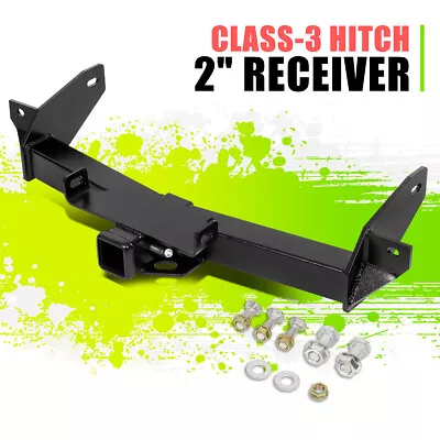 Class-3 Trailer Tow Hitch Receiver 2  For Lincoln Mark LT Ford F-150 06-08 Black • $130