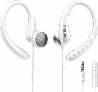 Philips Wrap Around Over The Ear Earbuds With Mic. Great For Exercise. Sports. • $22.99