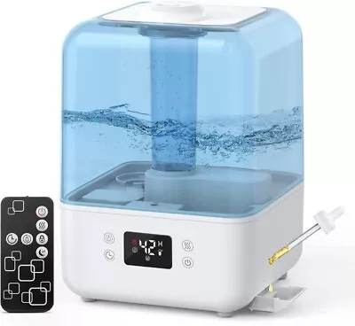 Humidifiers For Bedroom 4.5L Top Fill Humidifiers For Large Room Cool Mist • $23.39