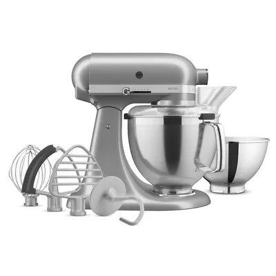 NEW KitchenAid KSM195 Stand Mixer Cont. Silver • $679