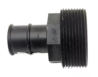 Marine East 8942 Black 1-1/2 X1” Male Pipe To Barb Hose Adaptor Adapter Fitting • $19.95