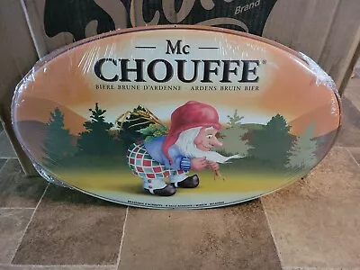 MC LA CHOUFFE BEER GNOME FIGURE TIN BAR PUB SIGN BREWERY Belgium  • $59.99