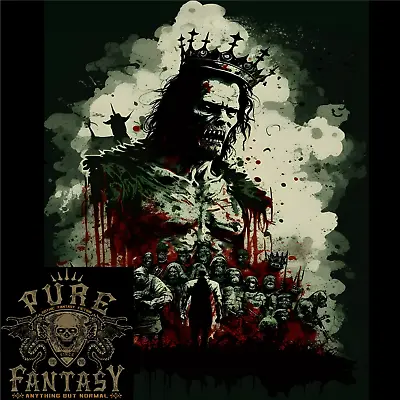 The Lord Of Zombies Halloween Mens Cotton T-Shirt Tee Top • £10.75